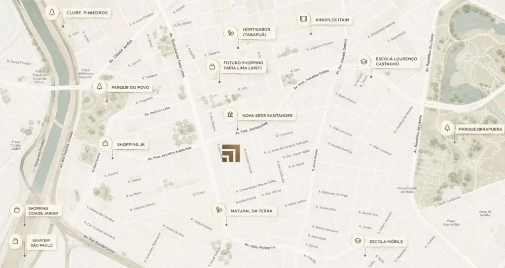 Mapa Atílio870 Itaim